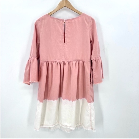 Anthropologie Holding Horses Pink and White Ombre Dress size 0 - Picture 8 of 11